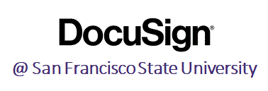 DocuSign at San Francisco State University logo